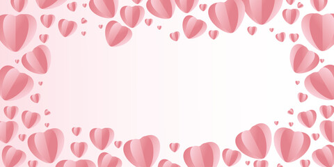 Simple and cute Valentine's Day background