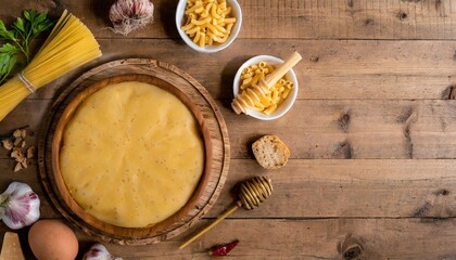 Macaroni and Cheese: Pasta combined with a creamy cheese