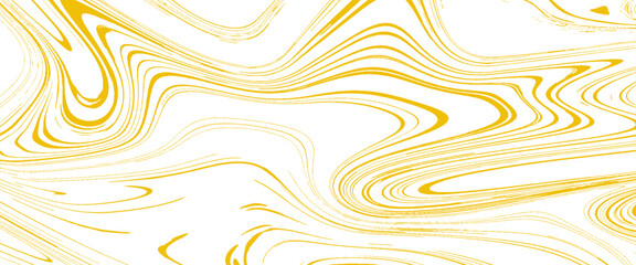 Vector white marble texture golden lines Transparent background.