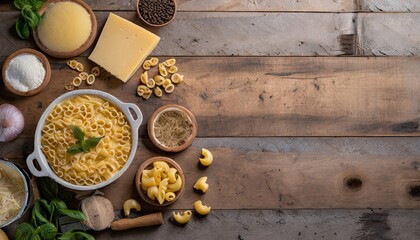 Macaroni and Cheese: Pasta combined with a creamy cheese