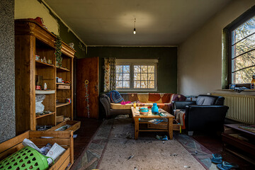 The abandoned and rotten Messi house