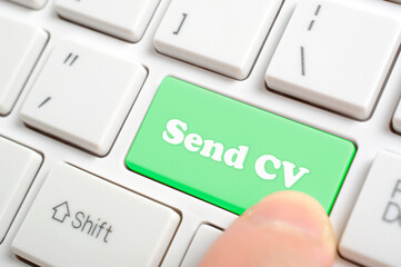 Pressing send CV key on keyboard