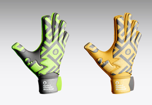 Goalkeeper Glove Mockup