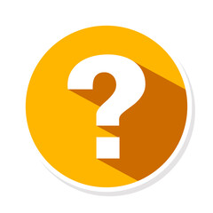 question mark vector icon sign