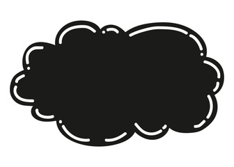 Journal doodle icon. Hand drawn banner or element for notebook, diary and planner. Doodle scribble style. Vector illustration