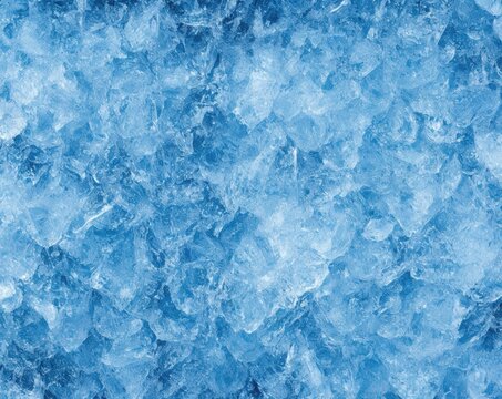 A Macro View of Icy Textures