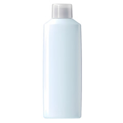 Shampoo bottle isolated on transparent background