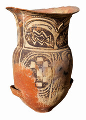 Funerary urn for children from the Santamariana culture (Argentina) from the 10th to the 15th...