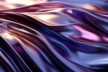 Celestial gradients of midnight blue and silvery lavender merging seamlessly, crafting an otherworldly abstract wallpaper