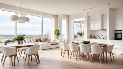 Fototapeta premium dining room interior