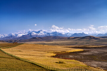 qilian mountains in China