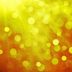 Yellow bokeh background for seasonal, holidays, celebrations and all design works