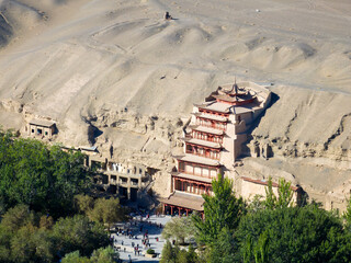 Mogao Caves in Dunhuang, China