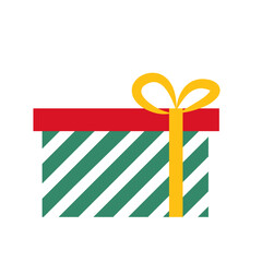 Christmas Presents icon vector. Christmas box illustration sign. Christmas Gift symbol. Christmas logo.