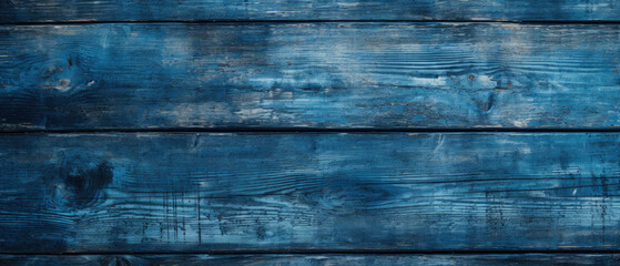 grunge background. Wood texture background. Old painted wood wall. Dark blue background with copy space 
