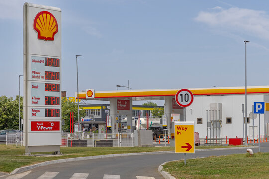 Shell Petrol Station Novi Sad Serbia