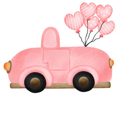 Valentine car 