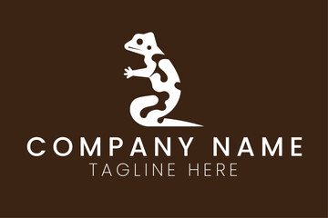 lizard minimalist logo vector sublimation design