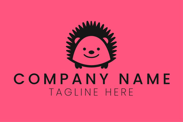 cute animal minimalist logo vector sublimation design