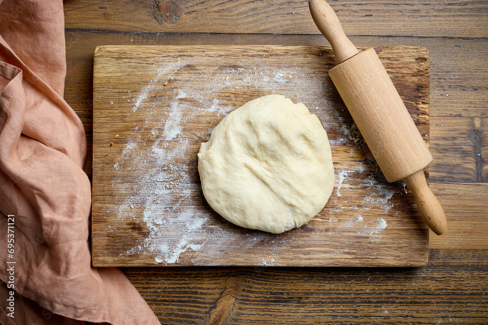 Poster fresh yeast dough