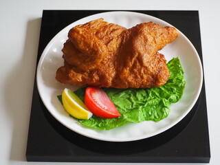 食品サンプル　鶏の半身揚げ
