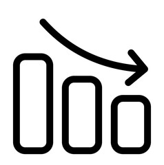 graph chart icon, user interface icon, ui ux icon