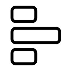 bar chart icon, bar graph user interface icon, ui ux icon