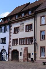 Historisches Bauwerk in der Altstadt von Villingen, einem Stadtteil von Villingen-Schwenningen in...