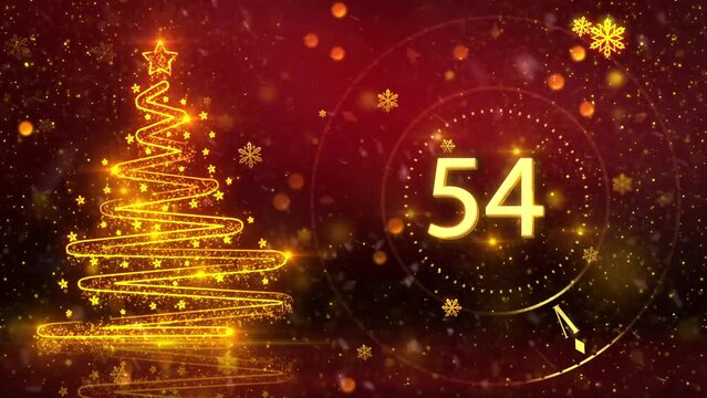 N&uacute;meros luminosos e presentes cintilantes: Contagem regressiva para o Feliz Ano Novo 2024