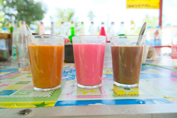juice in a glass