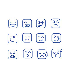 emoji icons vector design
