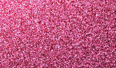 Pink pattern with detailed glittering texture. Horizontal love and New Year art banner