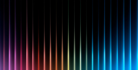 Beautiful unusual abstract striped background in rainbow colors