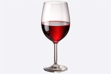  a close up of a wine glass with a liquid inside of it on a white background with a reflection of the wine in the glass and the wine in the glass.