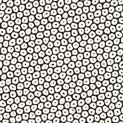 Fototapeta na wymiar Vector seamless hand-painted pattern. Abstract decorative background with brush strokes. Monochrome hand-drawn texture.