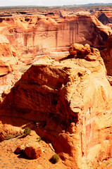Surrounding Hills and Valley Canyon De Chelly Arizona