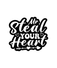 Valentine's day digital stickers SVG PNG Bundle, Retro valentines stickers, Planner Stickers digital, Boho valentine Svg Bundle, Pack, Sheet,Valentine's Day DIY Sticker Bundle