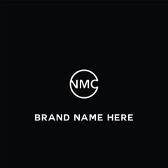 NMC logo. N M C design. White NMC letter. NMC, N M C letter logo design. Initial letter NMC linked circle monogram  logo, NMC letter logo vector design.  logo