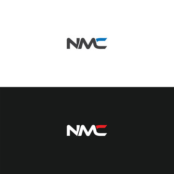 NMC logo. N M C design. White NMC letter. NMC, N M C letter logo design. Initial letter NMC linked circle monogram  logo, NMC letter logo vector design.  logo