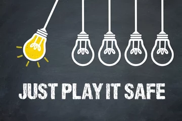 Poster just play it safe  © magele-picture