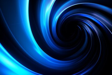 Blue Abstract background spiral