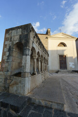 Fototapeta na wymiar Isernia, historic city in Molise, Italy