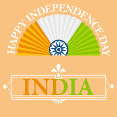 77 year Happy independence day India Vector Template Design Illustration design