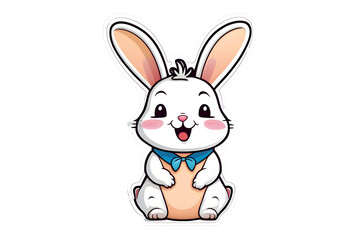 Cute Rabbit (PNG 10800x7200)