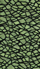 textura piedra verde verdes grietas patron piedras rocas geometrico duro dureza escamas reptil piel decorativo - obrazy, fototapety, plakaty