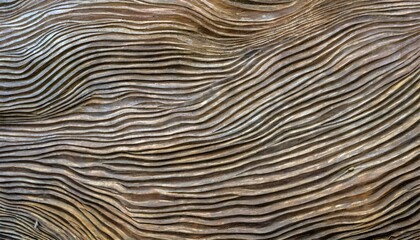 The texture of the wood with curves.