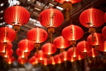 Lantern during Chinese New Year.