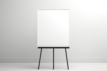 blank white board