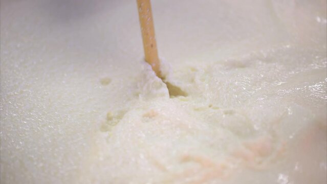 Parmigiano Reggiano preparazione del Formaggio pi&ugrave; buono del mondo