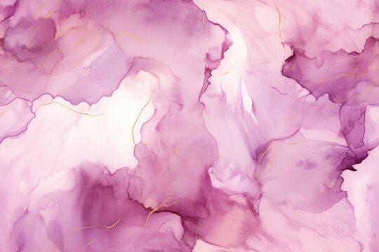  a close up of a purple and white marble texture with gold lines on the edges of the image and in the middle of the image is a pink and white background with gold lines on the edges.